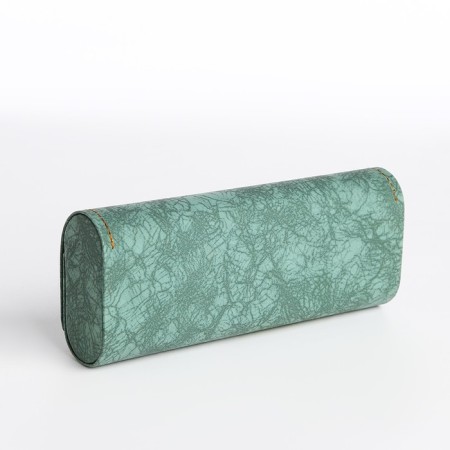 Glasses for glasses 16 x 6.6 x 3.5 cm, clap, green color-1
