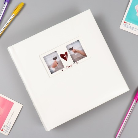 Photo album for 200 photos "White" 10x15 cm