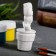 Figure for coloring "Flower in a pot" White, 4x3x8.7cm