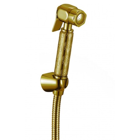 Hygienic watering can Savol SK-PQT08C, holder, shower hose 120 cm, bronze