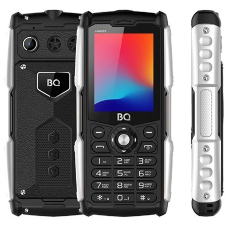 Cell phone BQ M-2449 Hammer 2.4, 32MB, Microsd, 2 SIM, IP68, black-2