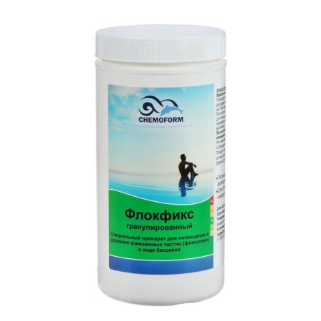 Means for absorbing suspended particles Floculant phlokfix, granular, 1 kg