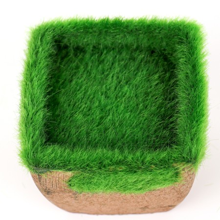 The base for the decor "Flower pot" 6.5x8x8 cm-1