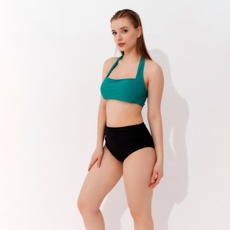Top bathing female minku on ties, color green size 52-1