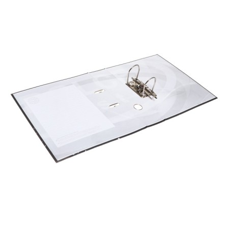 The registrar folder 75 mm, A4, calligrata, economical marble, black, mix-15