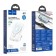 The external battery Hoco Q11.3 in 1.10000 mac, 1 Type-C, 2 A, display, PD+QC, Besproov charging, white