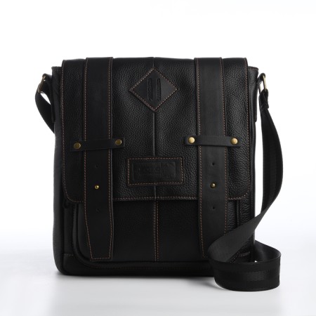 Male bag, xl zolo, black color