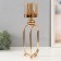 Summary Metal "Titsinia" gold d = 4.5cm 11x11x40 cm