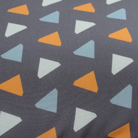 Triangles set, duvetel 150x200 cm, pillowcase 50x70 cm - 2 pcs-4