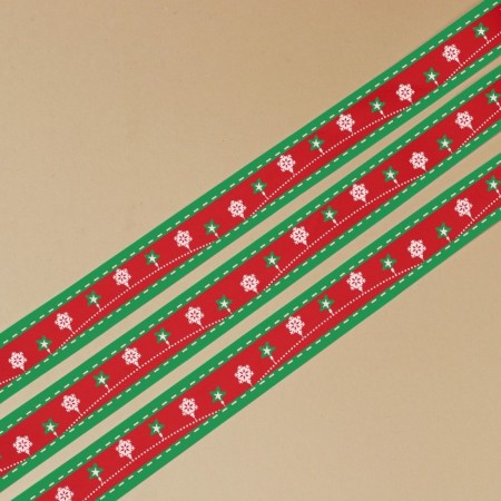 A satin decorative ribbon "garland", 1.5 cm × 5 m-3