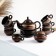 Tea Service "Ornament" old, kettle 1l/ sugar bowl 0.5l/ cream 0.3l/ cup 6x0.25l