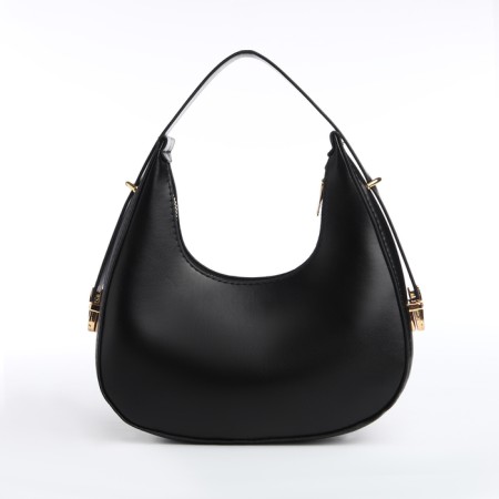 Women's bag with lightning, black color