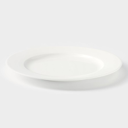 Porcelain dining Porcelain Wilmax Stella Pro, D = 27 cm, white color
