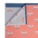 Terry towel Maya, size 50x90 cm, coral color