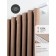 Decofest "Marcel" curtains, size 200x270 cm, velor, beige color