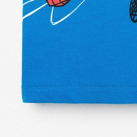Marvel T-shirt "Spider-Man", height 98-104 (30), blue-7