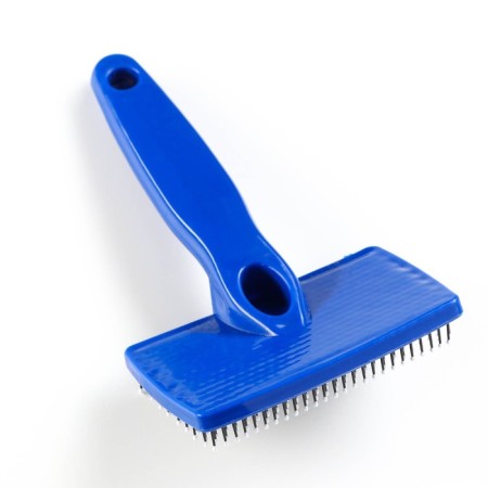 Pucoproding Plastic soft with rounded teeth, medium, 9 x 15.5 cm, blue-4