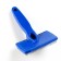 Pucoproding Plastic soft with rounded teeth, medium, 9 x 15.5 cm, blue
