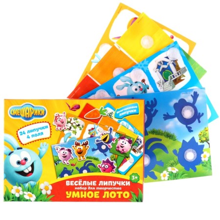 Fun Velcro "Smart Loto", Smeshariki-1