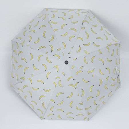 Automatic umbrella "Summer Fruit", windproof, 3 additions, 8 spokes, r = 48 cm, color mix-20