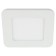 Luminous Era LED, IP20, 6W, 118x118 mm, 6500k, 210lm, white color