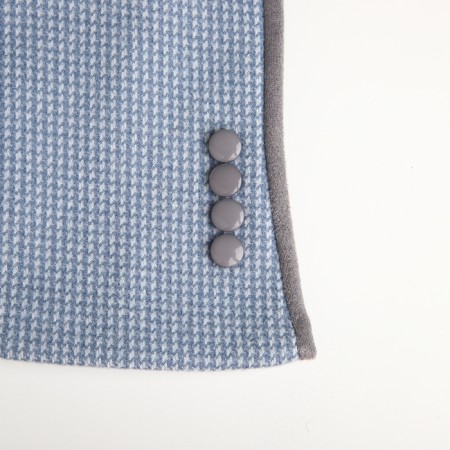 Gloves are female, dimensionless, without insulation, the color of the gray-blue-2