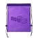 A bag for shoes 420 x 340 mm, calligrata Sport, (soft polyester, density 210d), purple mix