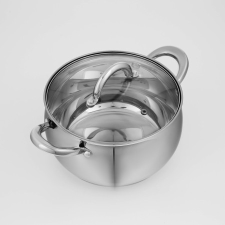 A stainless steel pan “Hyperion”, 3.5 l, D = 20 cm, with a lid-2