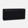 Women's wallet on magnets, black color
