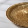 Gloria dish, d = 21 cm, gold color