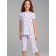 Pajama for the girl PlayTode: T -shirt and Bridges, height 152 cm
