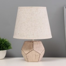 Kira table lamp E14 40W Beige 20x20x29cm