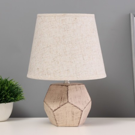 Kira table lamp E14 40W Beige 20x20x29cm