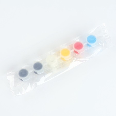 A set of acrylic paints "Coloring paints", 6 colors-4