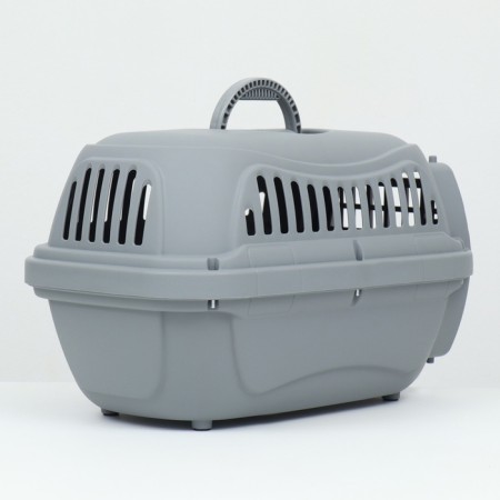 Carriage for animals plastic 47x32.5x30 cm, gray-4