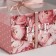 Capcake box, confectionery packaging, 4 cells "Love", 16 x 16 x 10 cm