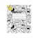 Notebook 24 sheets in the “Animal Mix” cage, cover coated cardboard, VD-pol, block offset, mix