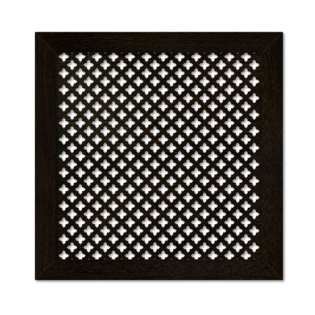Screen for radiator, Gotiko, Wenge, 60x60 cm