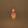 Kitchen waffle towel "Matryoshka", size 50x70 cm