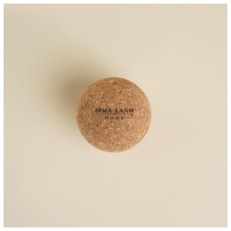 Massage ball Sima-Land Home, D = 6 cm, cork-2