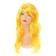Wig mermaid yellow, length 60 cm