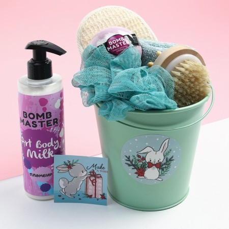 Gift set of Ethel "A Little Gift", towel 30x60 cm and accessories