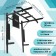Horizontal bar “Profi-yielding body” 3 in 1, black color