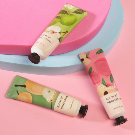 Hand cream "Fruit mix", set 3 pcs