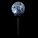 Garden lamp on the solar battery "Glass Ball", 6 × 36.5 × 6 cm, 1 led, white glow