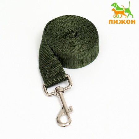 Leash 2 m x 2.5 cm, green