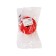 Nylon tape, belt 4.8 cm × 3 m, red