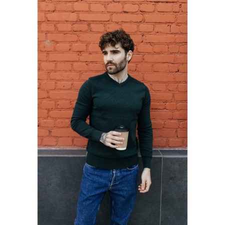 Jumper male ise, size 58, emerald color-5