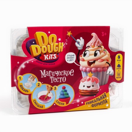 Игрушка в наборе тесто сухое «DO DOUGH kits. Пирожное»-1