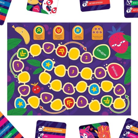 Board game to explain the words "Positivium" New, 100 cards, 12+-2